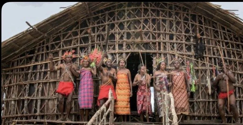 Rumah Kaki Seribu at Rumah Etnik Papua