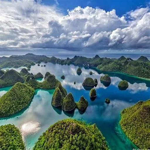 Raja Ampat aerial